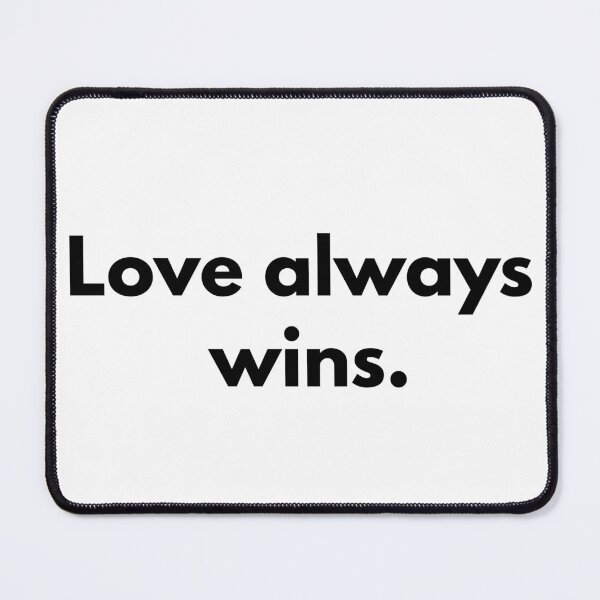 Item preview, Love always wins. designed and sold by ericgustafsson.