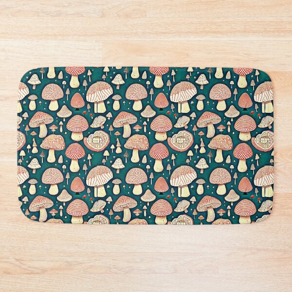 Item preview, Fun and Delightful  Mushroom Pattern  designed and sold by mrtom414.