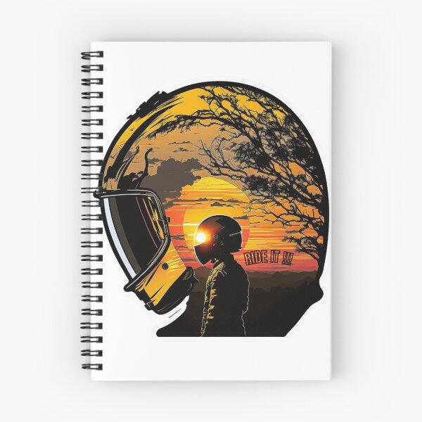 Item preview, Motorcycle helmet sticker RIDE IT! designed and sold by YammsDesign.