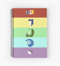 Inside Out Minimalist Spiralblock