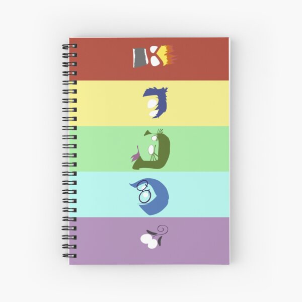 Gay Flag Forest Spiral Notebook By Spadenightmaren