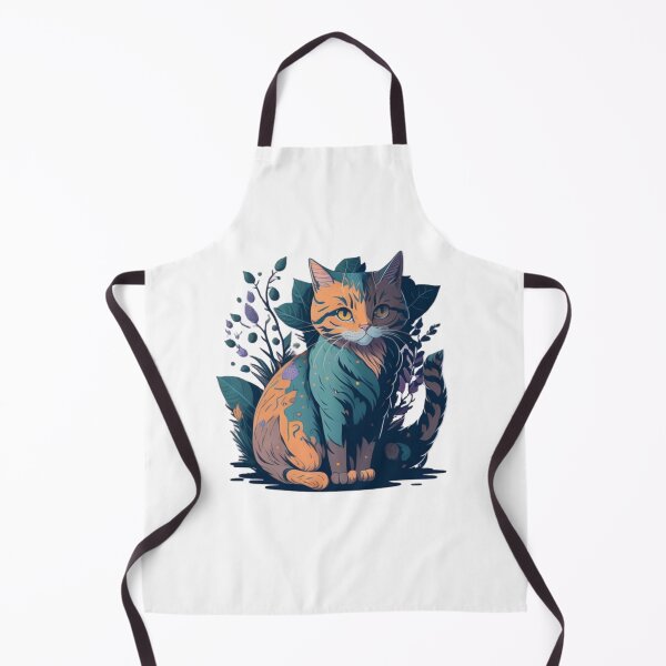 Item preview, Cute Cat Illustration in Studio Ghibli Style | 3D Vector Art designed and sold by MediaPOX.