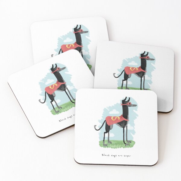 Item preview, Los perros negros son súper designed and sold by Elspeth Rose Design.