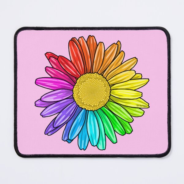 Item preview, Rainbow Daisy designed and sold by Art by Veya.