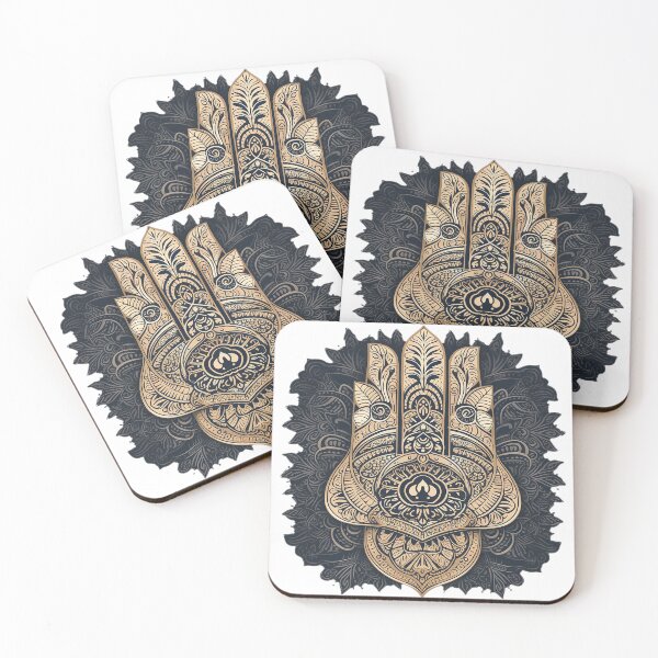 Item preview, Hamsa the Phoenician goddess Tanit designed and sold by cooeeman.
