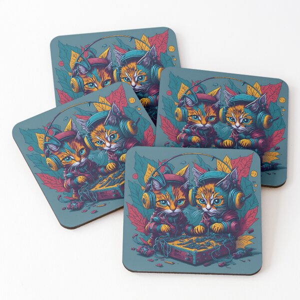 Item preview, Cute Kittens Playing With Bomb designed and sold by artist-mac.