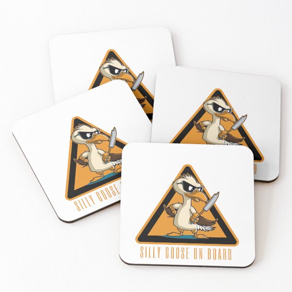 Item preview, silly goose on board designed and sold by printiesart.