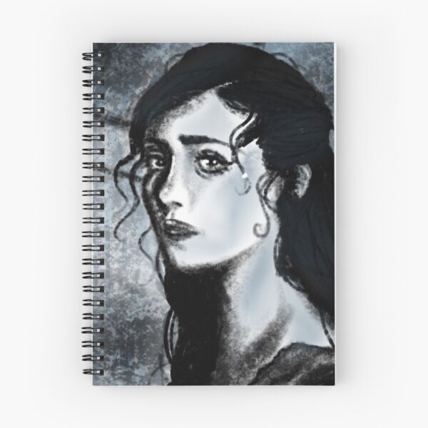 Aperçu de l'œuvre Femme au charbon de bois créée et vendue par MoonKat07.