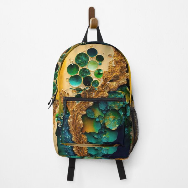 Item preview, Pointillism seaglass golden streams abstract designed and sold by Piotrek0001.