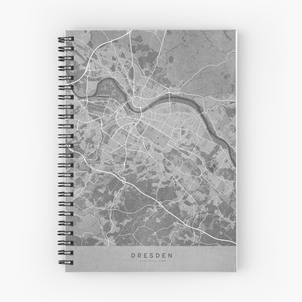 Item preview, Map of Dresden (Germany) in gray vintage style designed and sold by blursbyai.