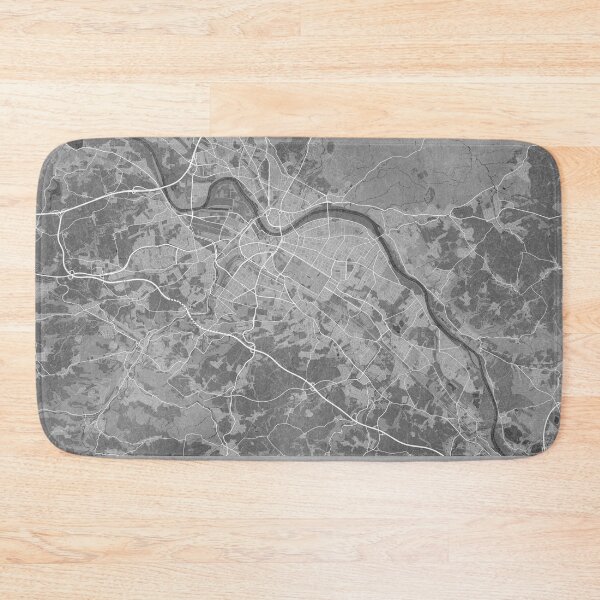 Item preview, Map of Dresden (Germany) in gray vintage style designed and sold by blursbyai.
