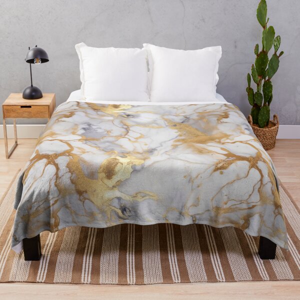 Item preview, White and gold marble pattern designed and sold by ajo-rb.
