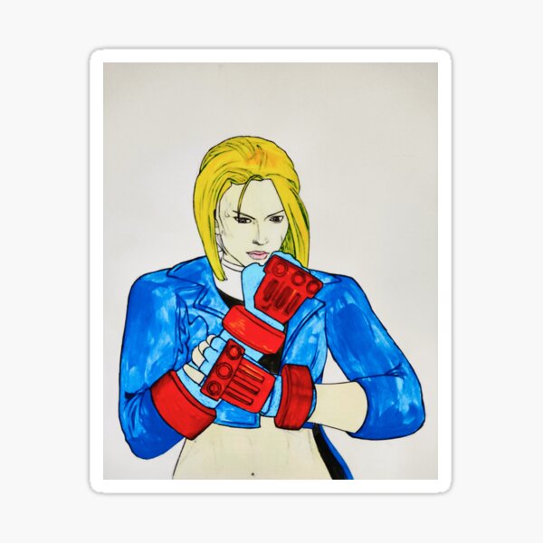 Cammy alternate color Street Fighter 6 Sticker for Sale by Stylish-Geek