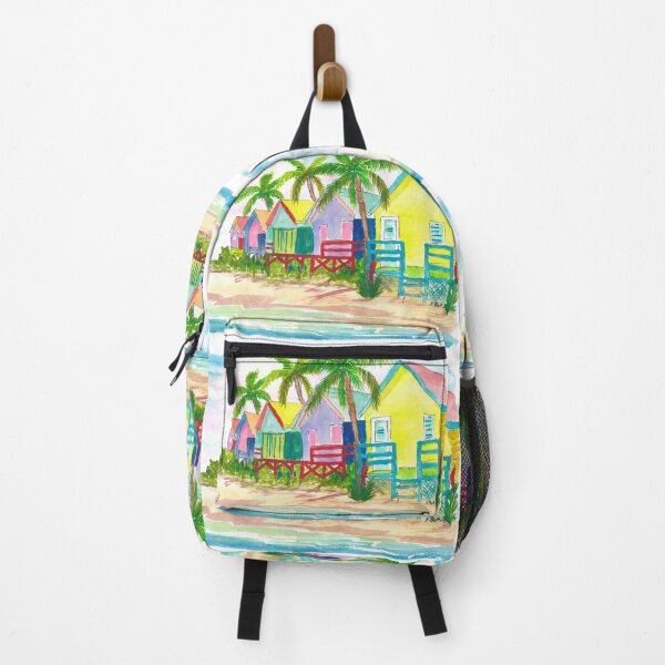 Item preview, Colorful Caribbean Beach Houses for Dream Vacations designed and sold by artshop77.
