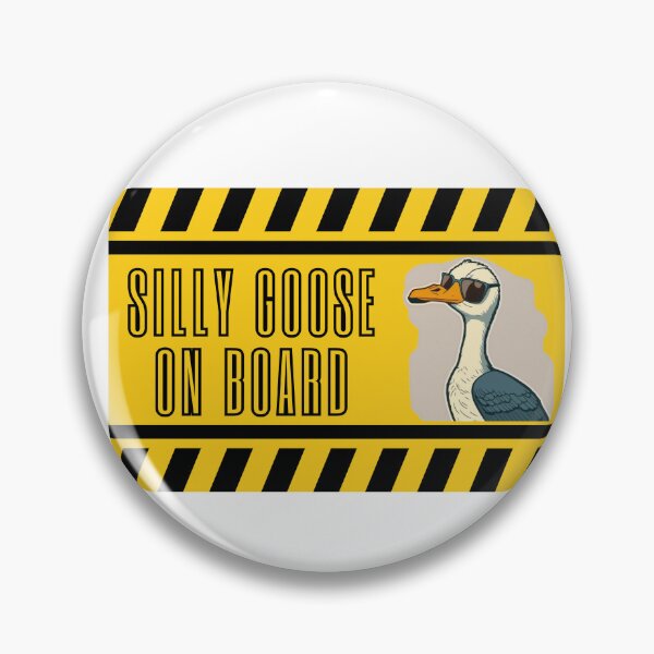 Item preview, silly goose on board designed and sold by printiesart.