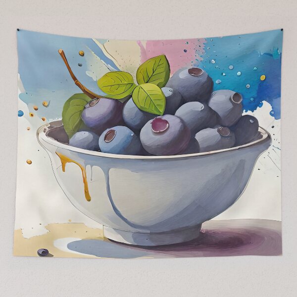 Item preview, Blueberry Contemporary Artwork designed and sold by davidelder.