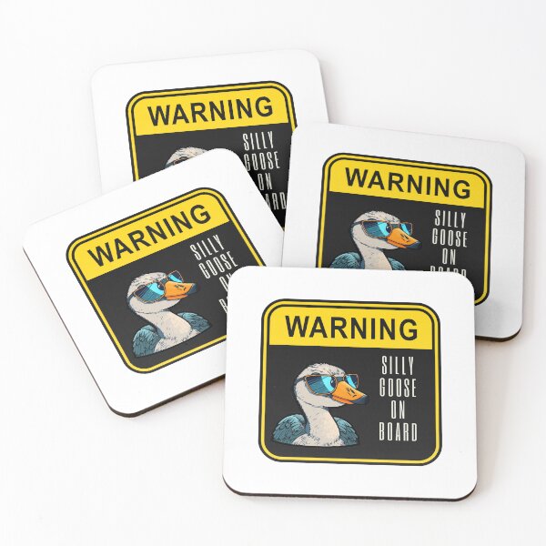 Item preview, silly goose on board designed and sold by printiesart.