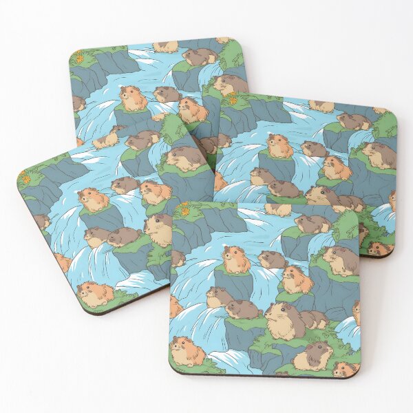 Item preview, Guinea Pig Waterfall designed and sold by CactusPan.
