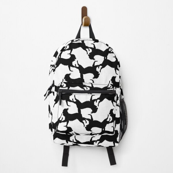 Item preview, Playful Pups Black and White Pattern designed and sold by DFLC Prints.