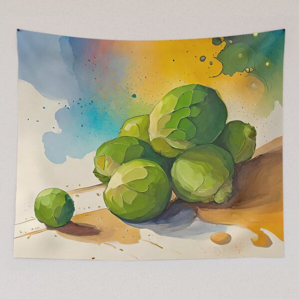 Item preview, Brussels Sprouts Contemporary Artwork designed and sold by davidelder.