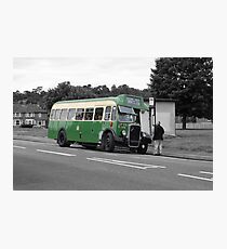 vintage bus Photographic Print
