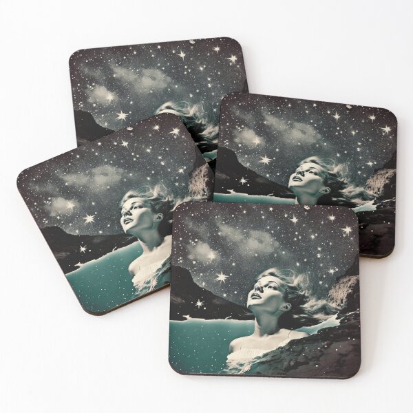 Item preview, Girl Swimming in Space Vintage designed and sold by Synthetic-Dream.