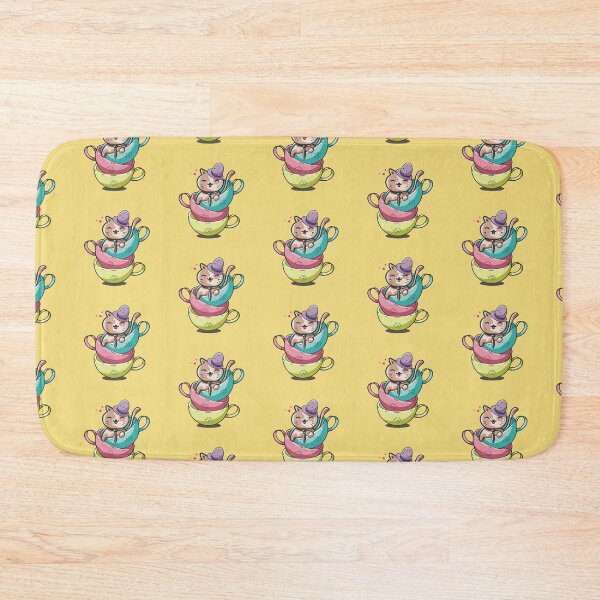 Item preview, Cut Cat Tea Time designed and sold by Xatutik.art.