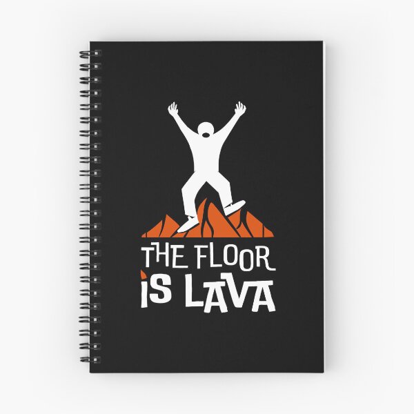 Item preview, THE FLOOR IS LAVA Saul Bass style design designed and sold by w1ckerman.