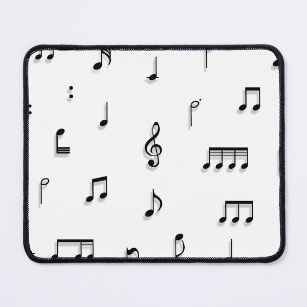 Item preview, Black & White Musical Notes Symbol Pattern designed and sold by idovedesign.