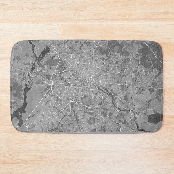 Item preview, Map of Berlin (Germany) in gray vintage style designed and sold by blursbyai.