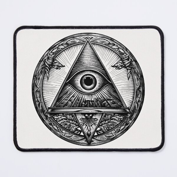 Item preview, All Seeing Eye - Illuminati, Pyramid, New World Order, Freemason designed and sold by Exmo-Army.