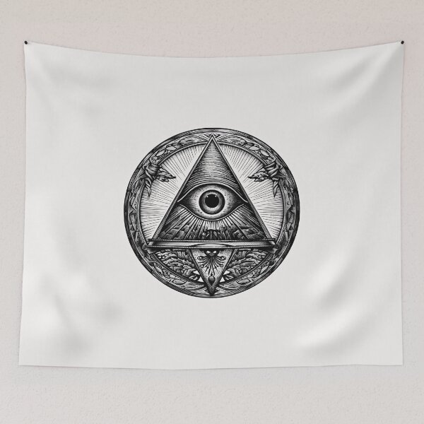 Item preview, All Seeing Eye - Illuminati, Pyramid, New World Order, Freemason designed and sold by Exmo-Army.