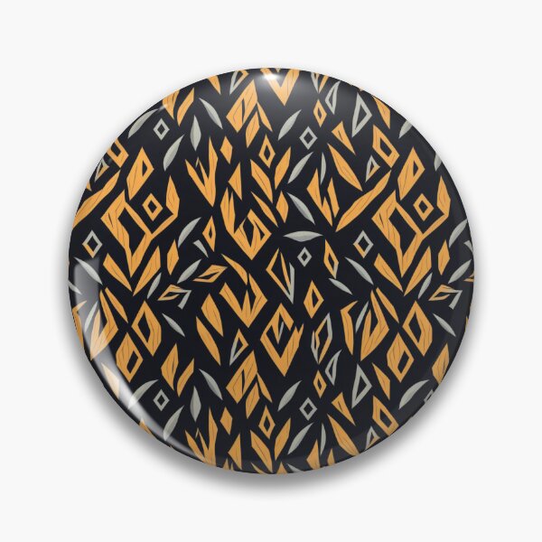 Aperçu de l'œuvre Ikat Diamonds in Warm Colors Design créée et vendue par Cherrywood-Lane.