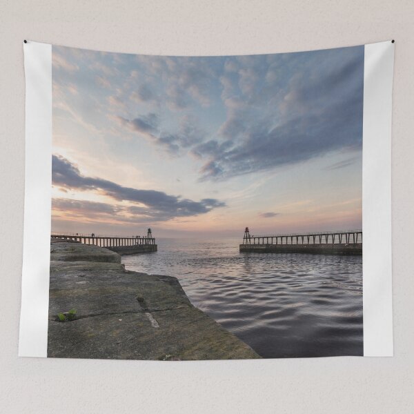 Item preview, East and West piers Whitby designed and sold by grumpykeith.