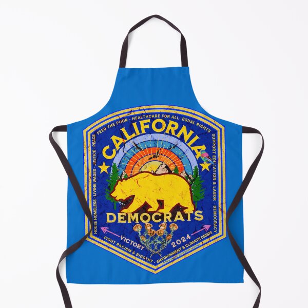 Artikelvorschau, PMD00865 Progressive Movement Designs California Democrat Pride Design zeigt, dass Sie progressive politische Ziele für Demokraten Independents und Bernie Sanders Anhänger unterstützen Gold Mohn Grizzlybär entworfen und verkauft von ProgressiveLeft.