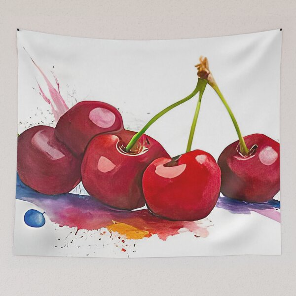 Item preview, Cherries Contemporary Artwork designed and sold by davidelder.