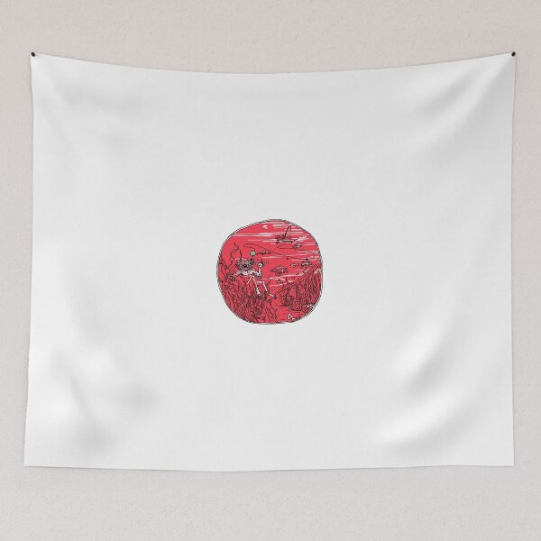 Item preview, "Red Lagoon" designed and sold by BluSquishyArt.