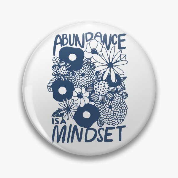 Item preview, Abundance is a Mindset Typography Design for Positive Vibes designed and sold by AbundanceSeed.