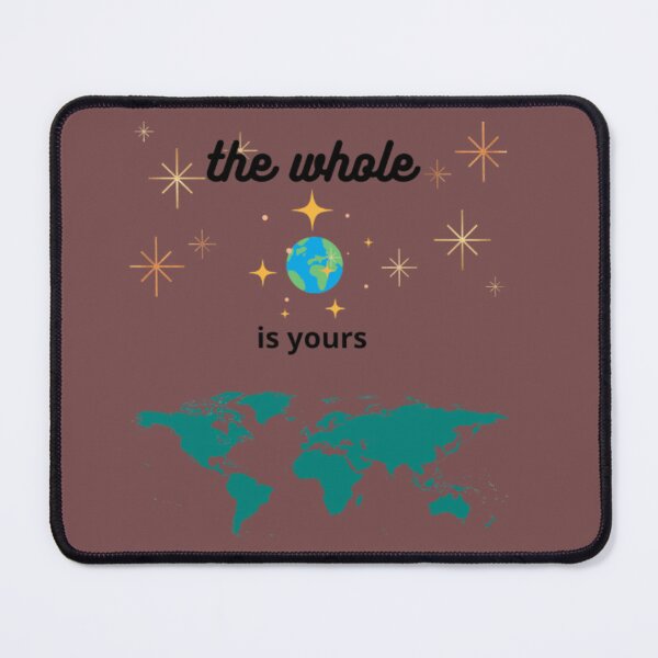 Item preview, world is yours designed and sold by Ikilukishop.