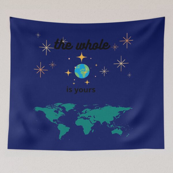 Item preview, world is yours designed and sold by Ikilukishop.