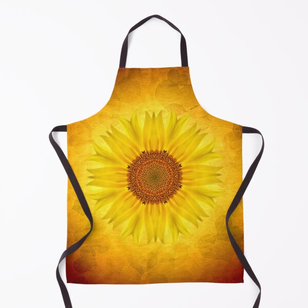 Item preview, Sunflower on heart pattern designed and sold by DSIGN4YOU.