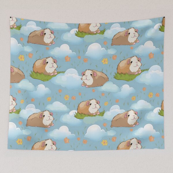 Artikelvorschau, Guinea Pigs in fluffy clouds entworfen und verkauft von CactusPan.