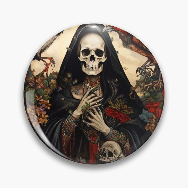 Item preview, Nuestra Señora de la Santa Muerte designed and sold by The-Dark-Art.