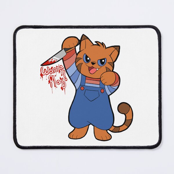 Item preview, Kitty Chucky (w/ Text) designed and sold by TheGryphon.