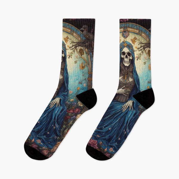 Item preview, Nuestra Señora de la Santa Muerte designed and sold by The-Dark-Art.