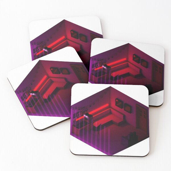 Item preview, Isometric room with neon lightning designed and sold by Funny Banana.