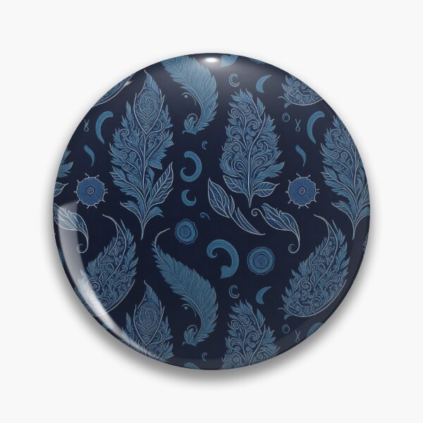 Artikelvorschau, Soothing Paisley in Pastel Blues Design entworfen und verkauft von Cherrywood-Lane.
