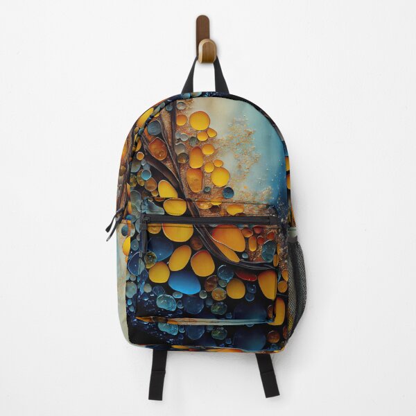 Item preview, Pointillism seaglass golden streams abstract designed and sold by Piotrek0001.