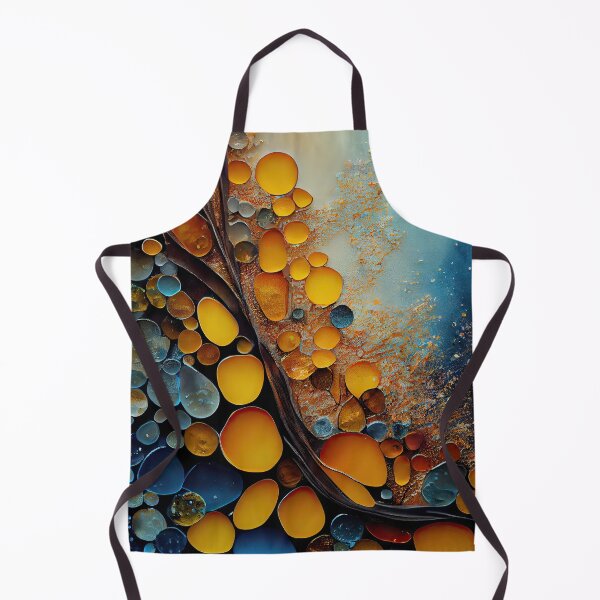 Item preview, Pointillism seaglass golden streams abstract designed and sold by Piotrek0001.