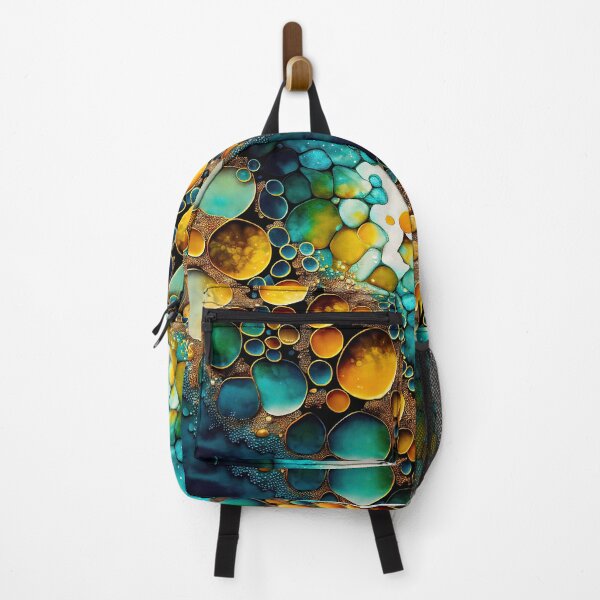 Item preview, Pointillism seaglass golden streams abstract designed and sold by Piotrek0001.